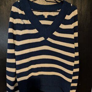 Blue and White stripped sweater